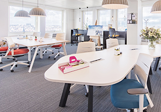 Flexible workspaces in Brussels close to the European Parliament